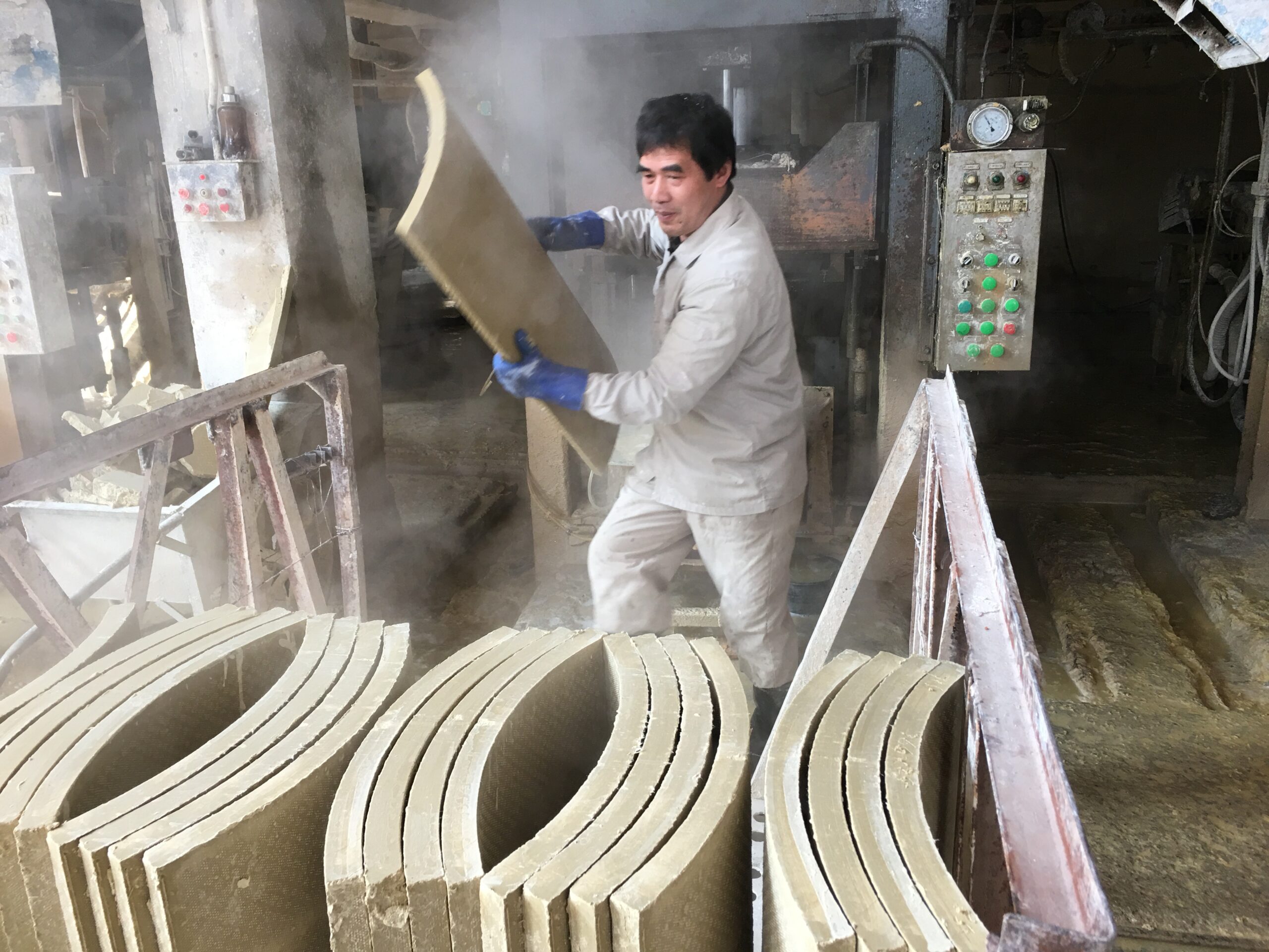 Filter Pressing Calcium Silicate Insulation