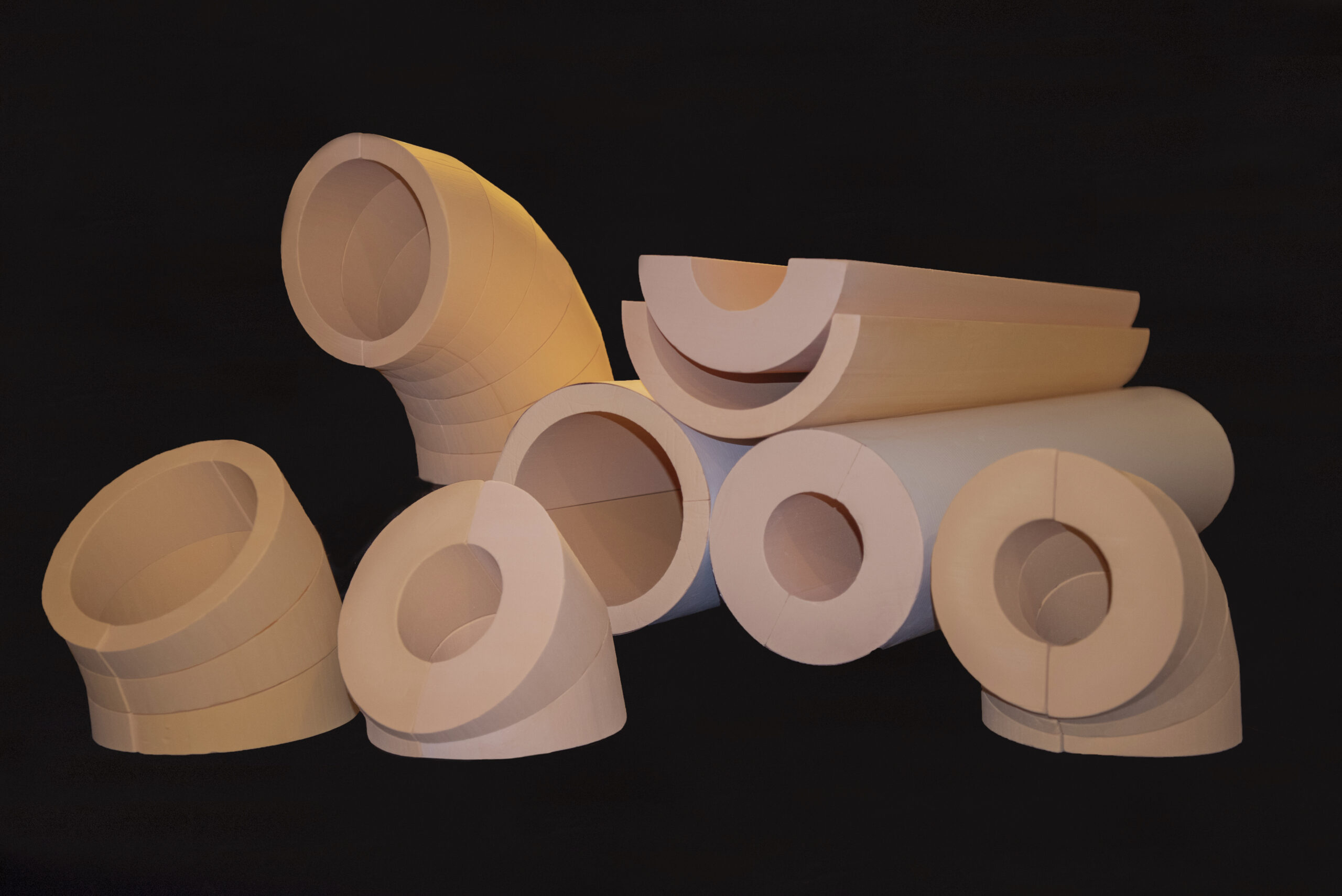 TPS Phenolic Foam Pipe Insulation